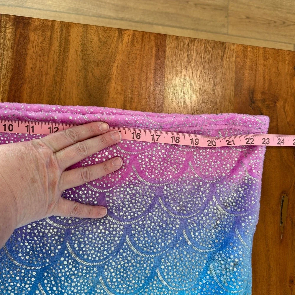 Mermaid Sequined Tail Blanket/Sleeping Bag Pink/Teal/Purple